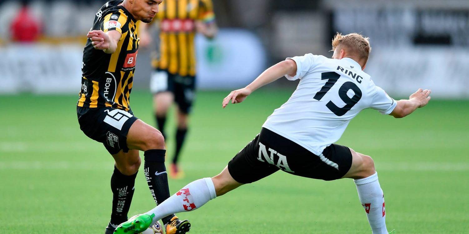 Ahmad Yasins Häcken och Sebastian Rings Örebro spelade 1–1 i Göteborg.