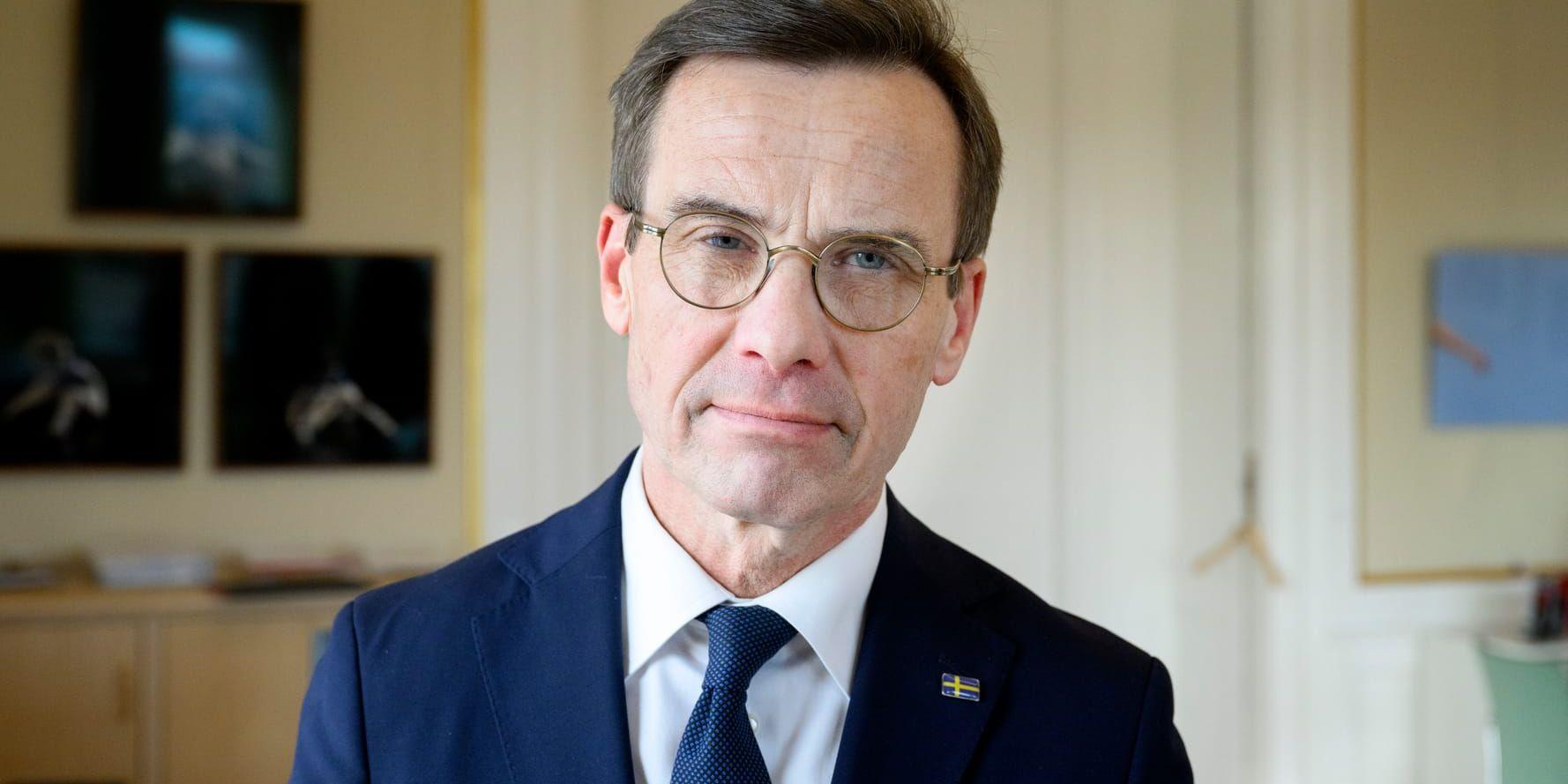 Statsminister Ulf Kristersson (M) har 'auktoritetsproblem' anser statsvetare. Arkivbild.