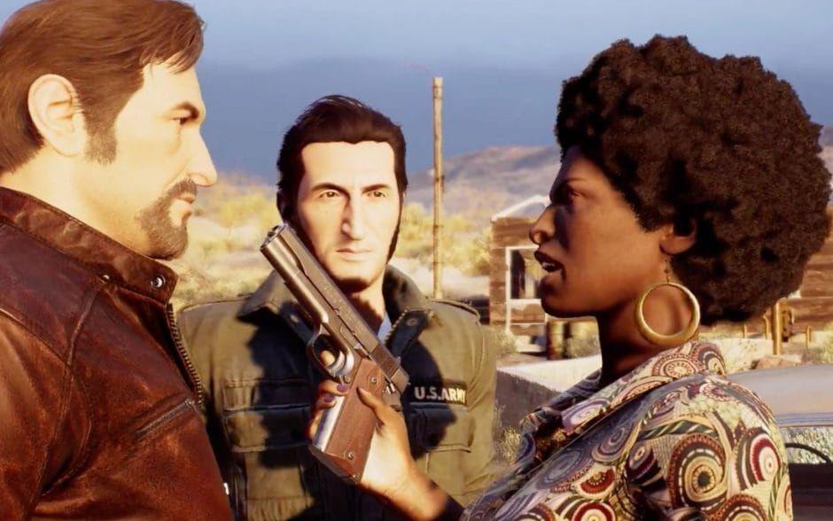 Under lördagsnatten visade före detta filmregissören Josef Fares ("Jalla Jalla", "Kopps") upp sitt nya spel - "A Way Out", som handlar om två män som måste samarbeta för att fly från ett fängelse. Bild: EA