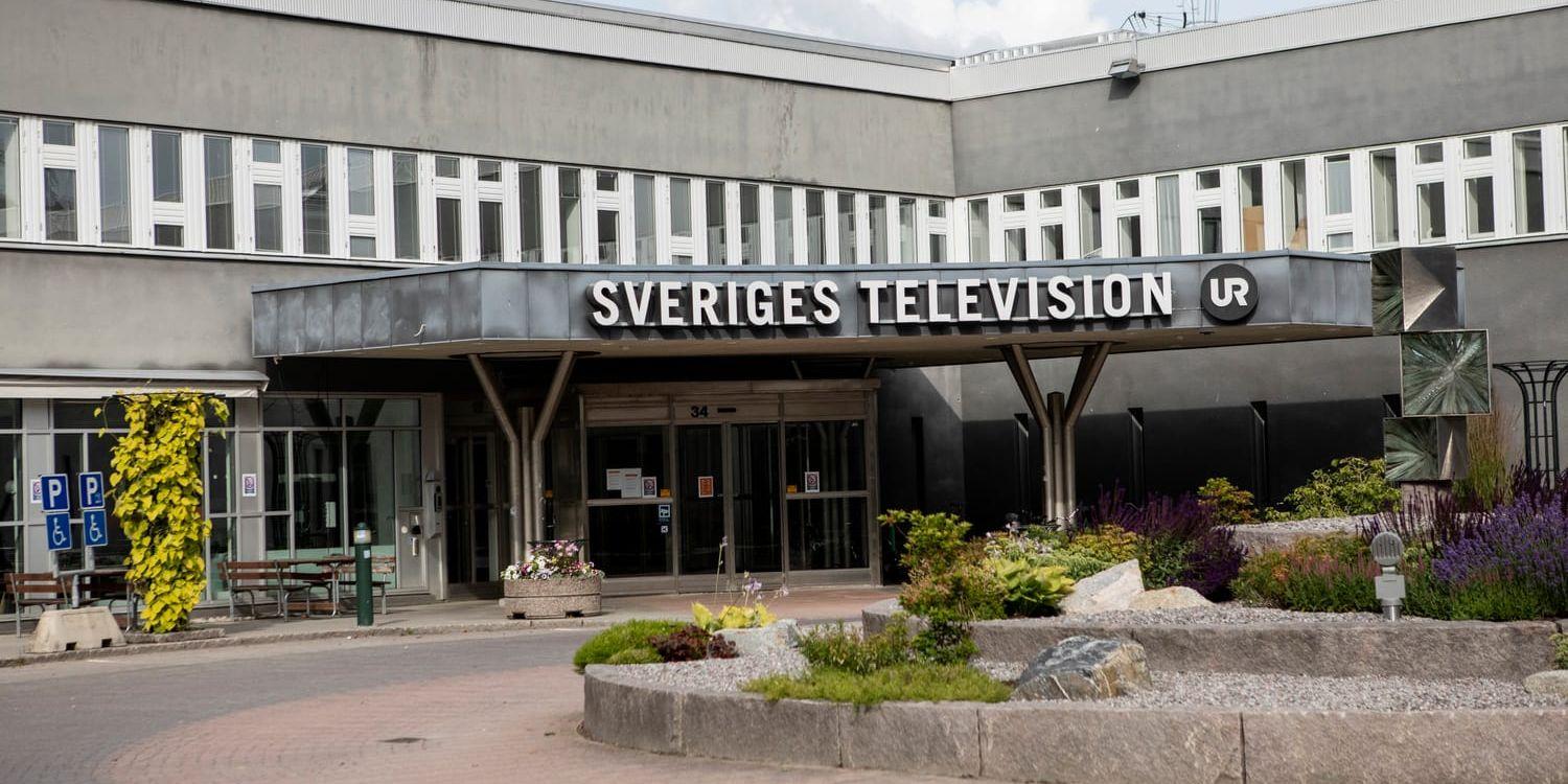 STOCKHOLM 20200710
Exteriör på Sveriges Television, SVT och Utbildningsradion, UR.
Foto: Christine Olsson / TT / Kod 10430