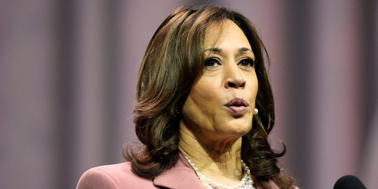 USA:s vicepresident Kamala Harris. Arkivbild.