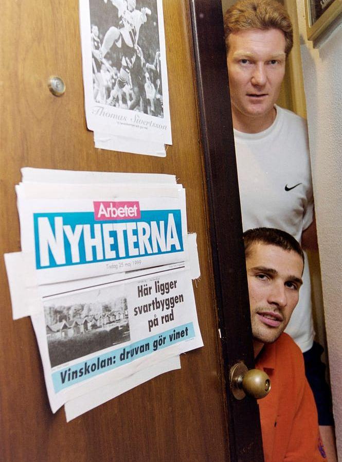 Thomas Sivertsson och Stefan Lövgen delade alltid rum i samband med Sveriges landskamper.