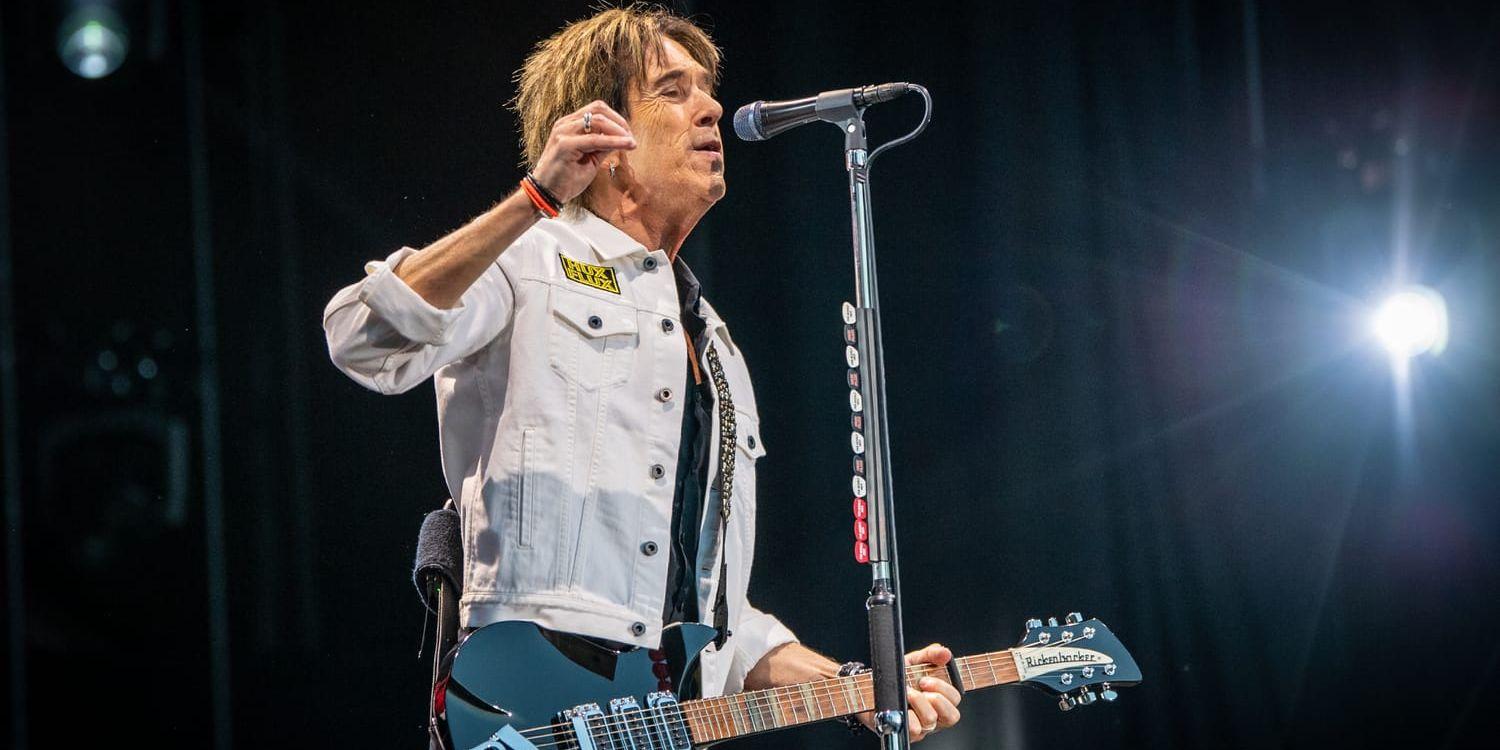 Gessle, ja Per Gessle, vid en konsert i fjol med bandet Gyllene Tider. En Växjöbo har fått nej på en ansökan om att få ge sin dotter namnet Gessle som förnamn. Arkivbild.